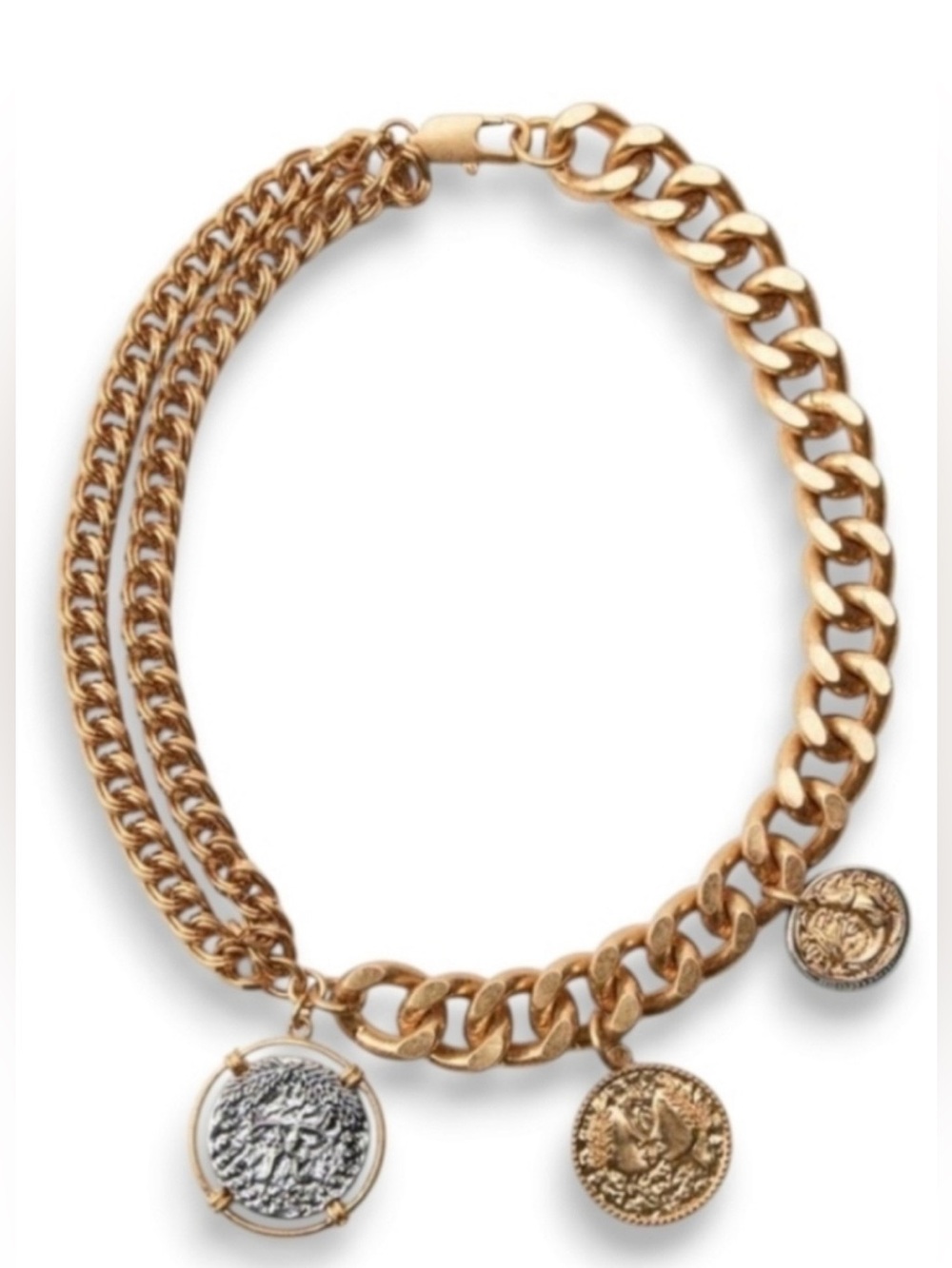 Zara Coin Chain Necklace
